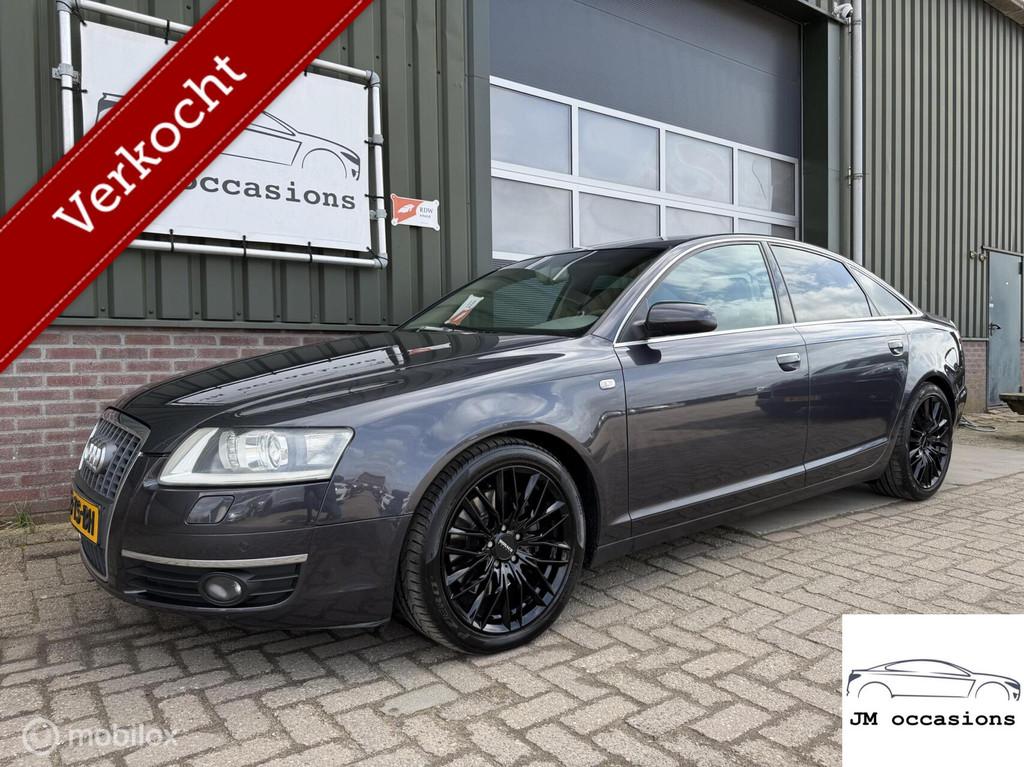 Audi A6 Limousine 3.2 FSi quattro S-line|Leder|Navi|Bluetoot, Automaat, Gebruikt, 1655 kg, Bedrijf