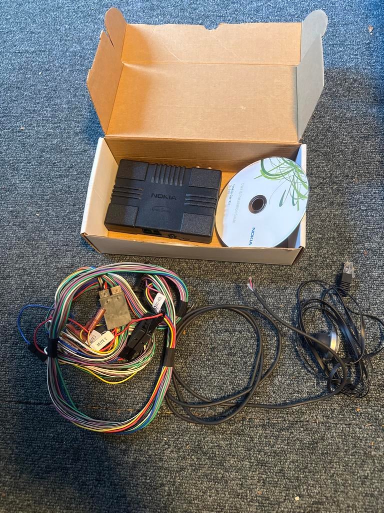 Nokia CK-100 Carkit voor in de auto, Ophalen, Inbouw, Nokia, Complete carkit