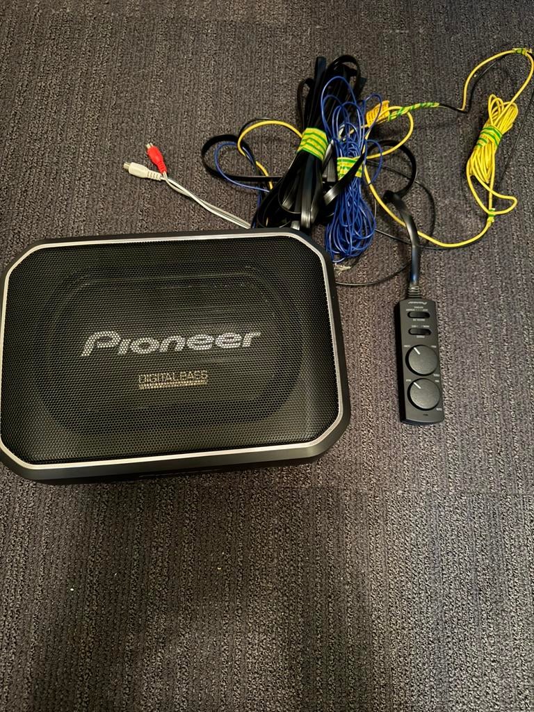 Pioneer auto subwoofer, Ophalen of Verzenden, Zo goed als nieuw