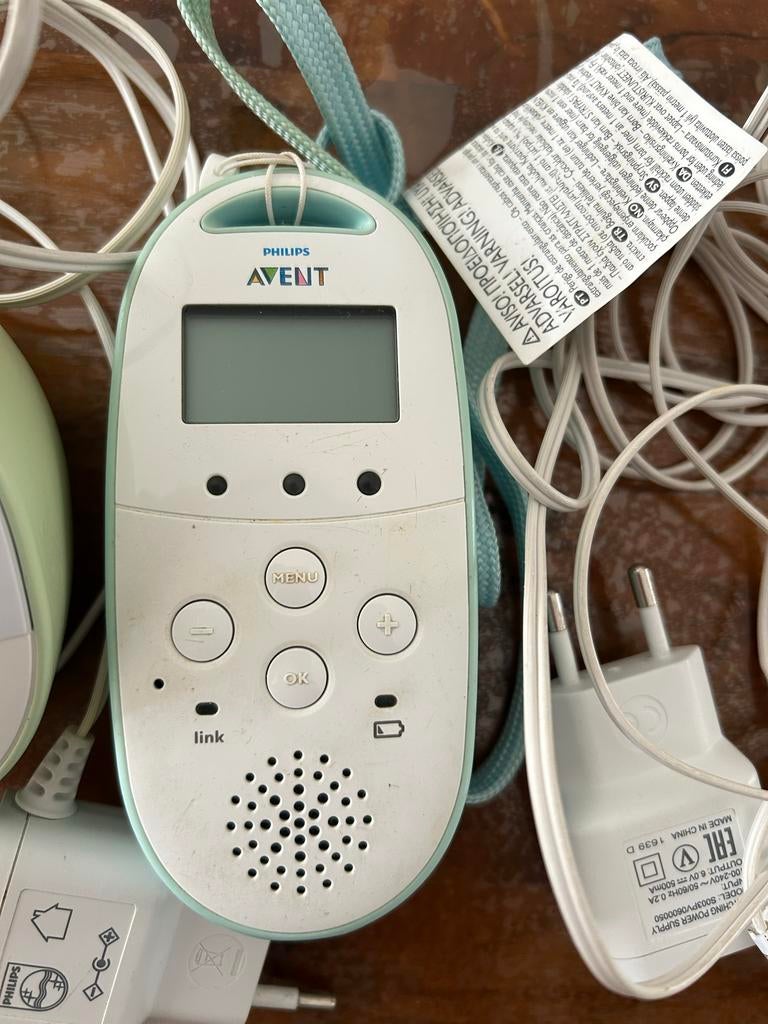 Philips Avent Babyfoon SCD501/00 DECT, Ophalen of Verzenden, Gebruikt, 250 meter of meer, Digitaal