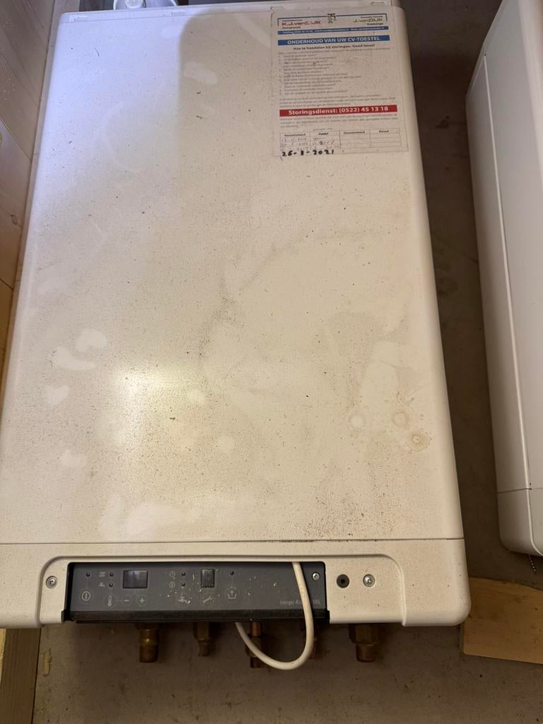 2x Intergas Kombi Kompakt HRE 36/30 uit 2009 -  werkend, Ophalen, 30 tot 80 cm, Gebruikt, Hoog rendement (Hr)