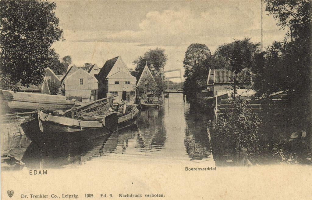 Edam - Boerenverdriet - 1905 - ongelopen, Ophalen of Verzenden, Voor 1920, Ongelopen, Noord-Brabant