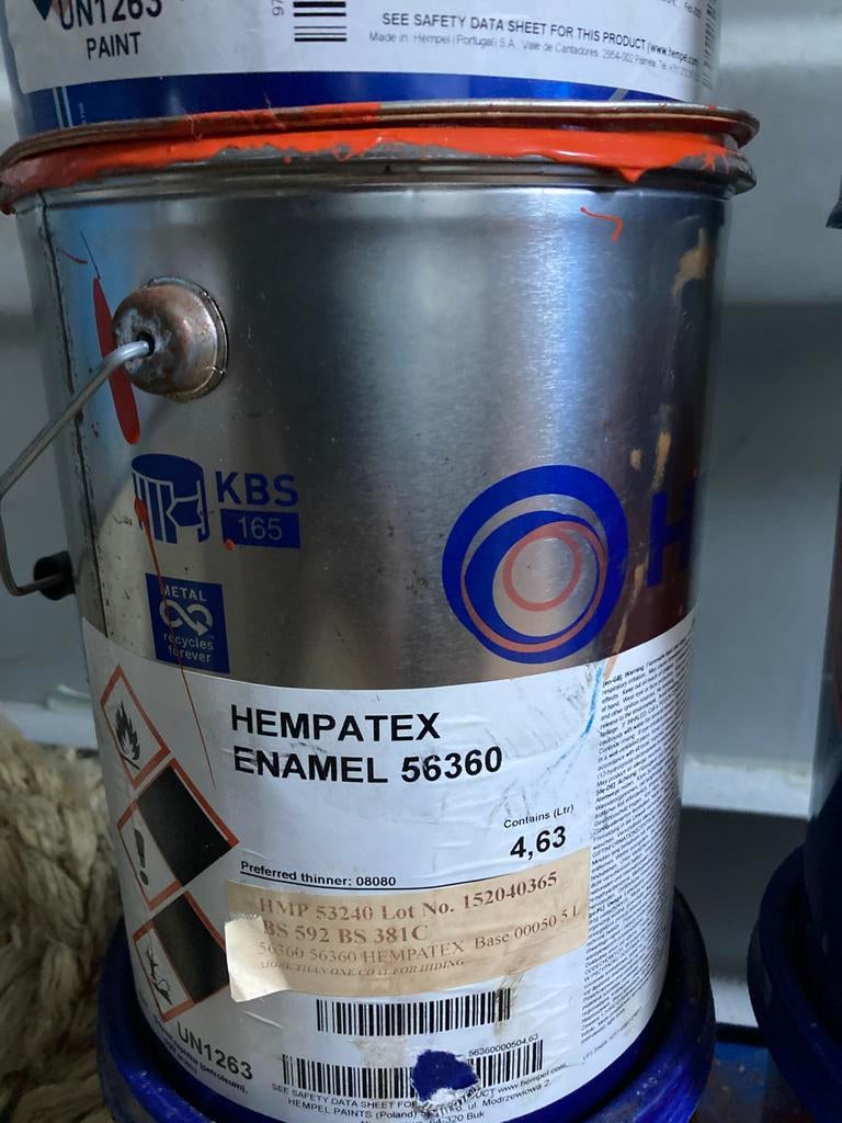 Hempel verf, div kleuren., Ophalen, Zo goed als nieuw, Overige typen