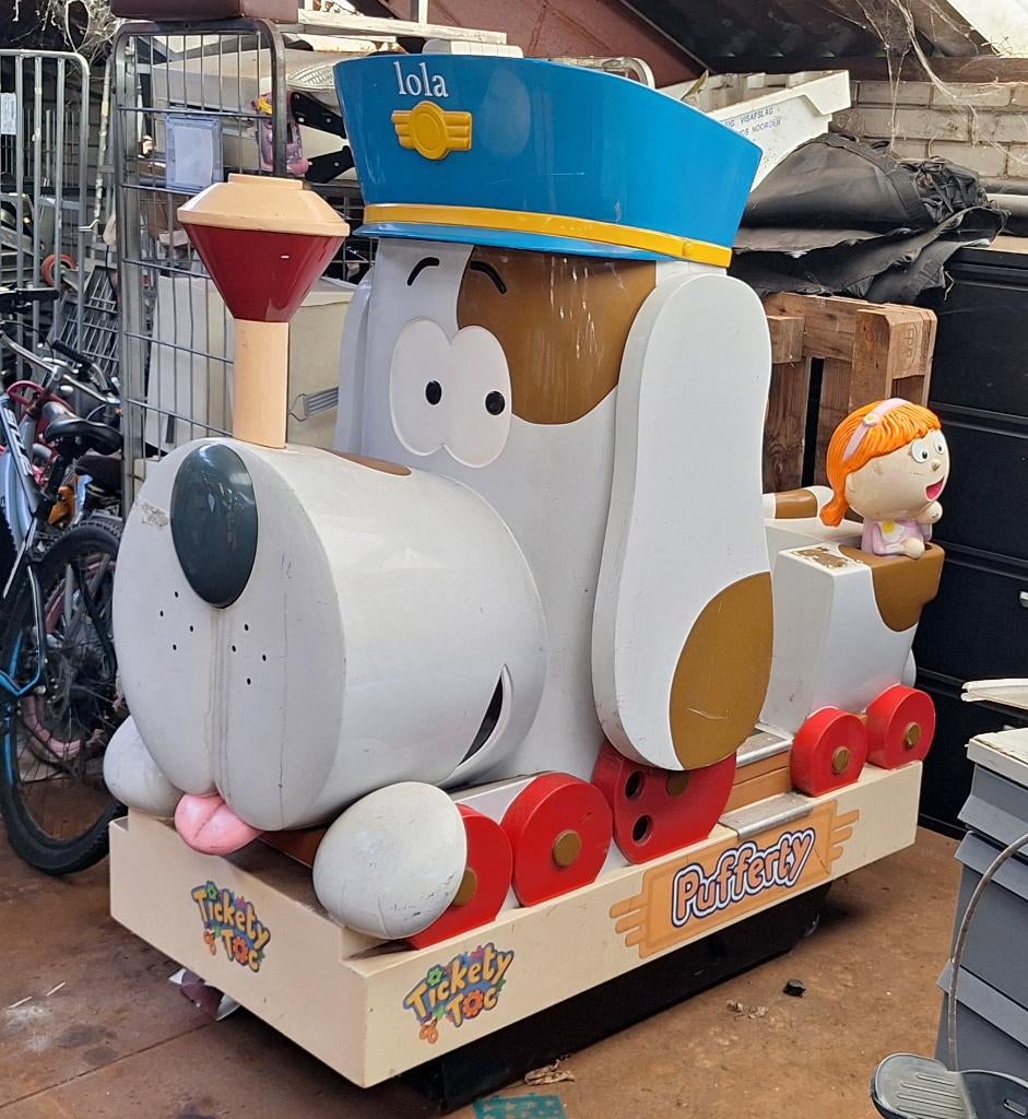 Kiddyride, Ophalen, Gebruikt