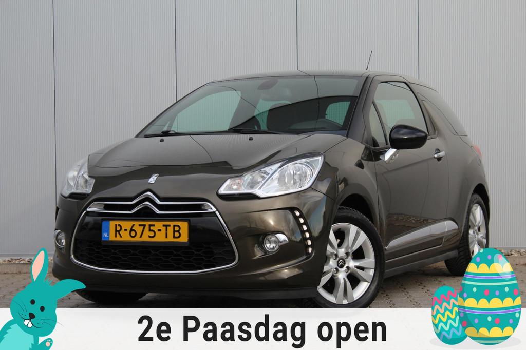 Citroen DS3 1.6 So Chic | Clima / Cruise control | PDC | Ele, Voorwielaandrijving, Euro 5, Zwart, 4 cilinders