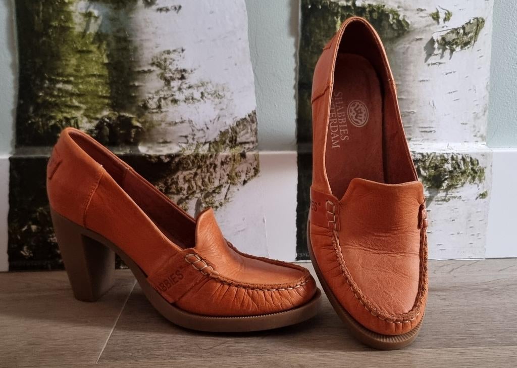 Originele Shabbies maat 41, Kleding | Dames, Schoenen, Shabbies Amsterdam, Oranje, Ophalen of Verzenden, Zo goed als nieuw