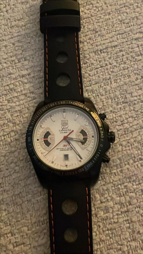 TAG Heuer Grand Carrera Calibre 17 RS2 Chronograaf, Ophalen of Verzenden