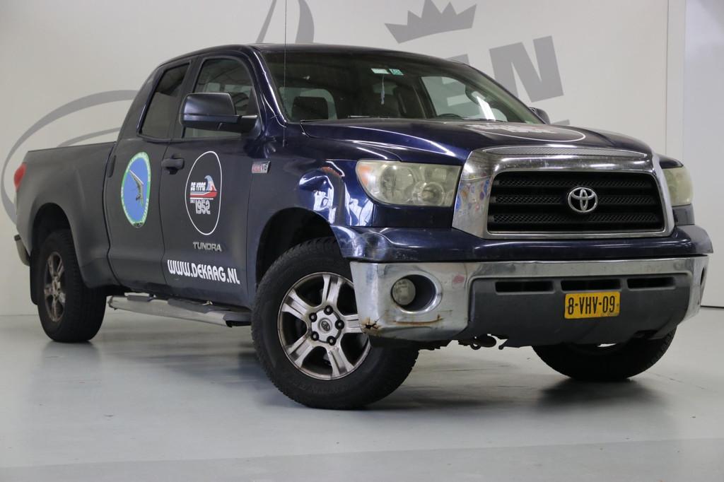 Toyota TUNDRA 4X4 Engine Damage! Motorschade!, Automaat, Gebruikt, Lederen bekleding, Blauw