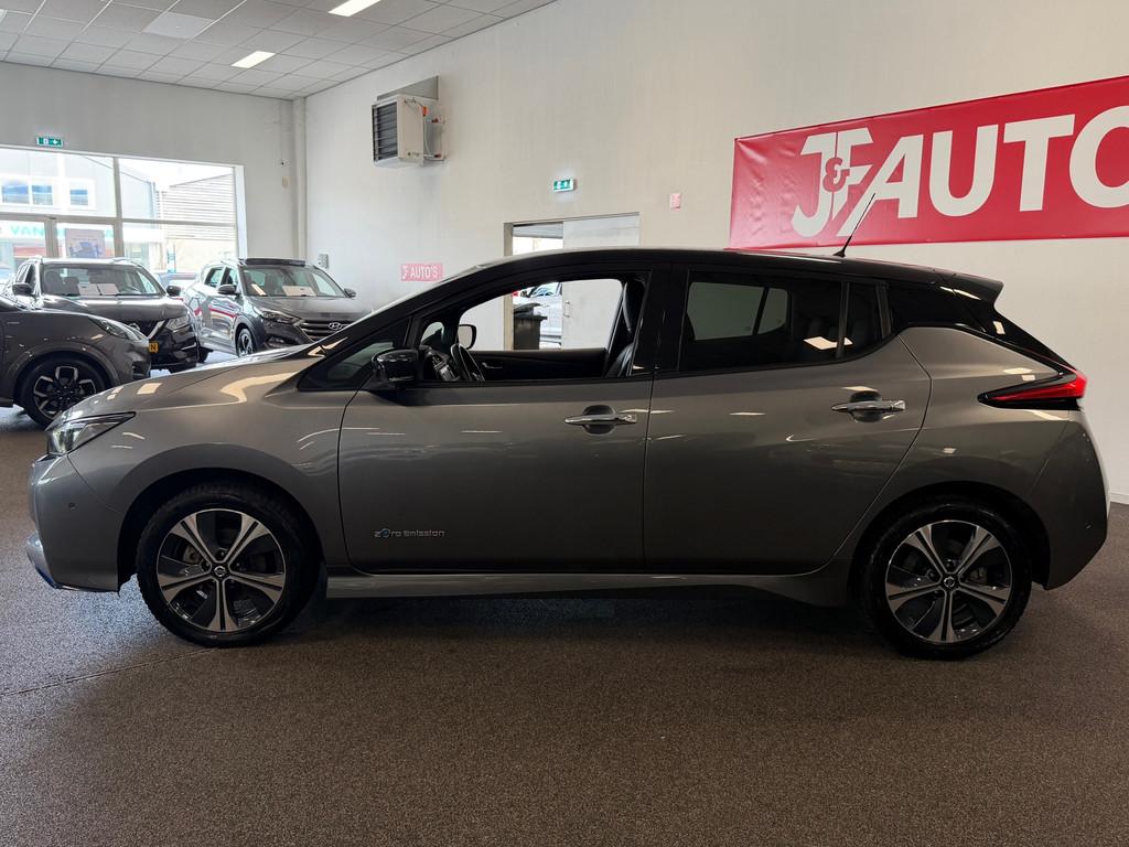 Nissan LEAF e+ TEKNA 62 kWh LEER, NAVIGATIE/CAMERA, CRUISE,, Gebruikt, Adaptive Cruise Control, 62 kWh, 385 km