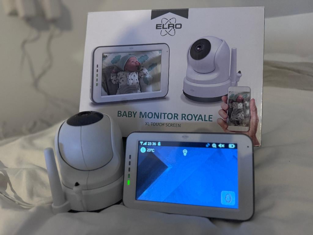 ELRO BC3000 Babyfoon met camera en touchscreen monitor ZGAN, Ophalen of Verzenden, Zo goed als nieuw, 250 meter of meer, Camera