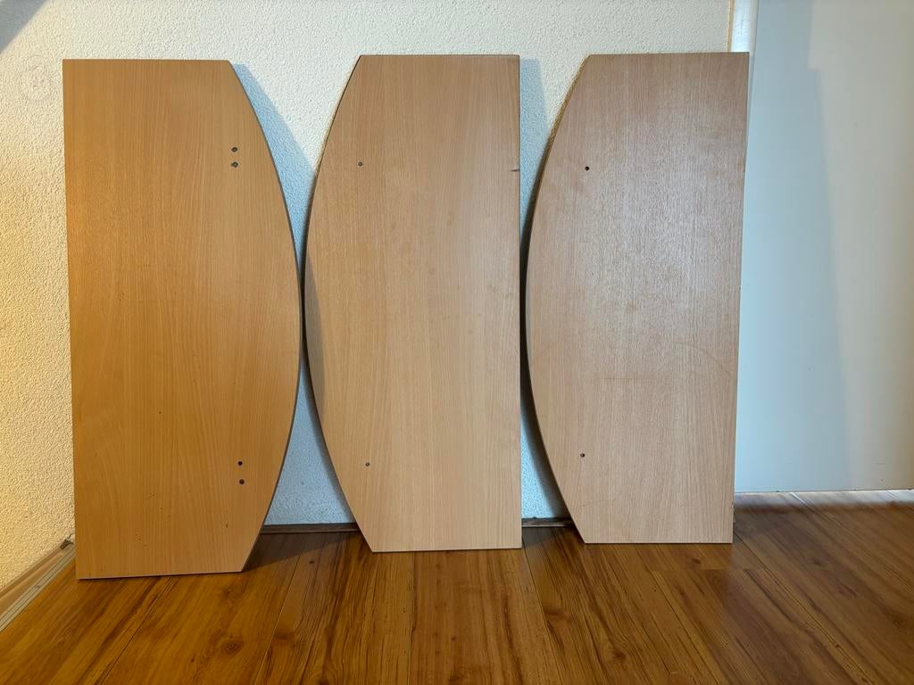 3 Wandplanken - 80x35 cm - Gebruikt, gratis af te halen, Huis en Inrichting, Ophalen, Gebruikt