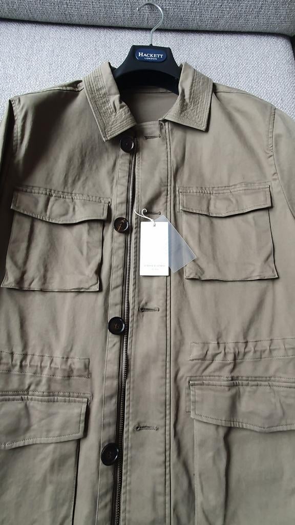 Profuomo Classic Field Jacket - Stijlvolle Herenjas np €330, Maat 48/50 (M), Nieuw, Ophalen of Verzenden, Profuomo