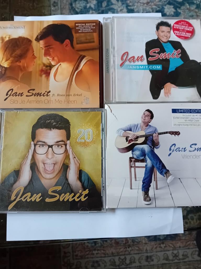 Jan Smit CD's - 13 stuks waarvan paar dubbel, Cd's en Dvd's, Verzenden