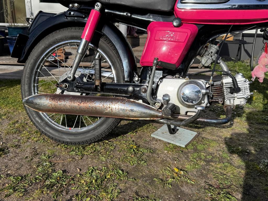 Uitlaat Honda CD50 Imi - Gebruikt, Fietsen en Brommers, Brommeronderdelen | Oldtimers, Ophalen of Verzenden, Gebruikt, Uitlaat