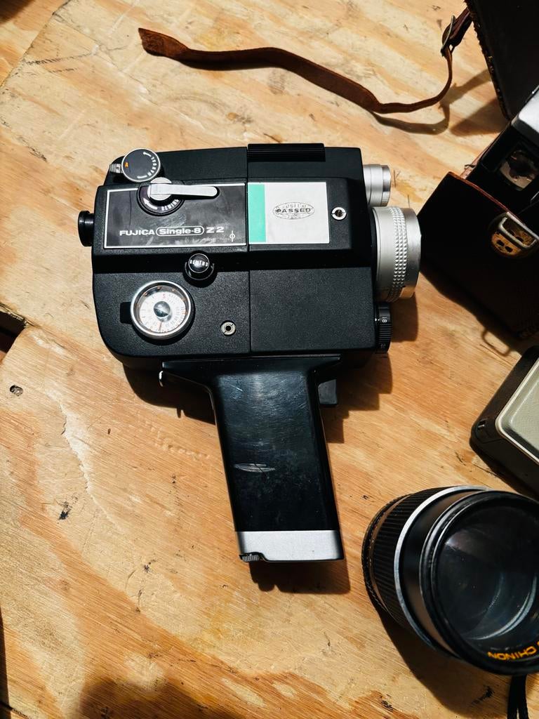 Diverse analoge camera’s o.a. Fujica Single-8 Z2 filmcamera, Audio, Tv en Foto, Videocamera's Analoog, Ophalen, Overige soorten