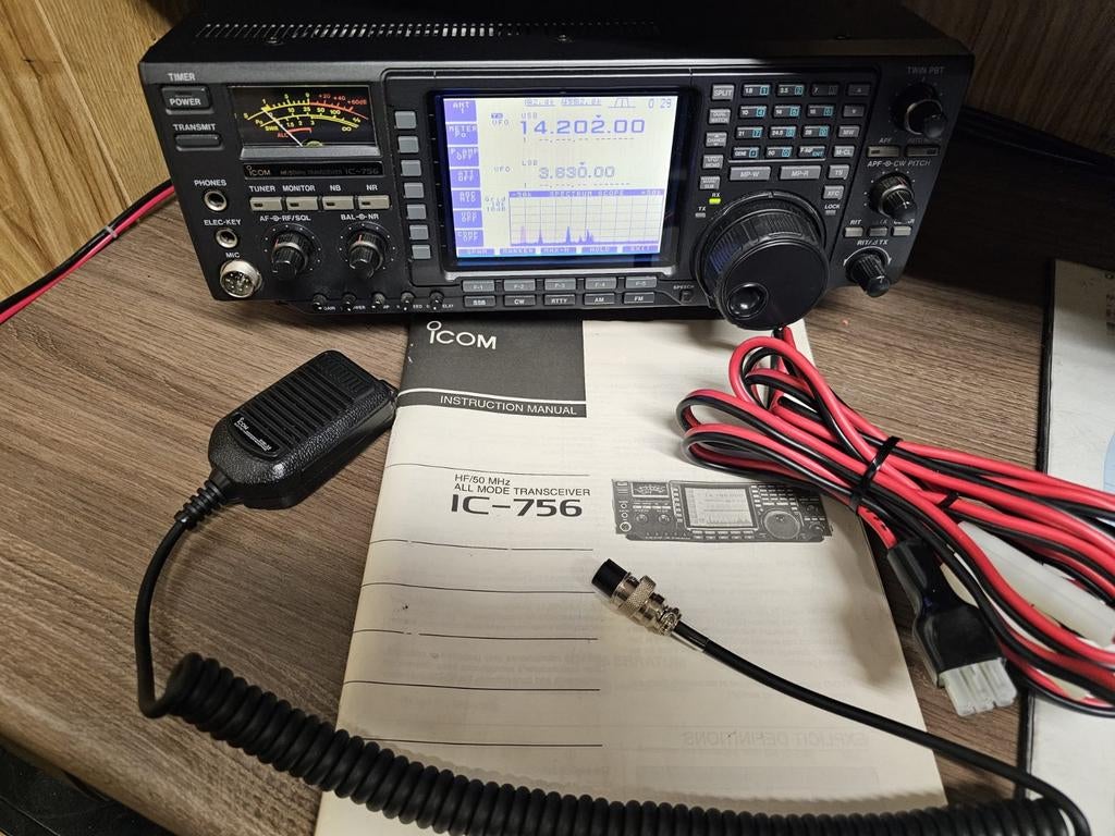 Icom ic 756, Ophalen of Verzenden, Gebruikt, Zender en Ontvanger
