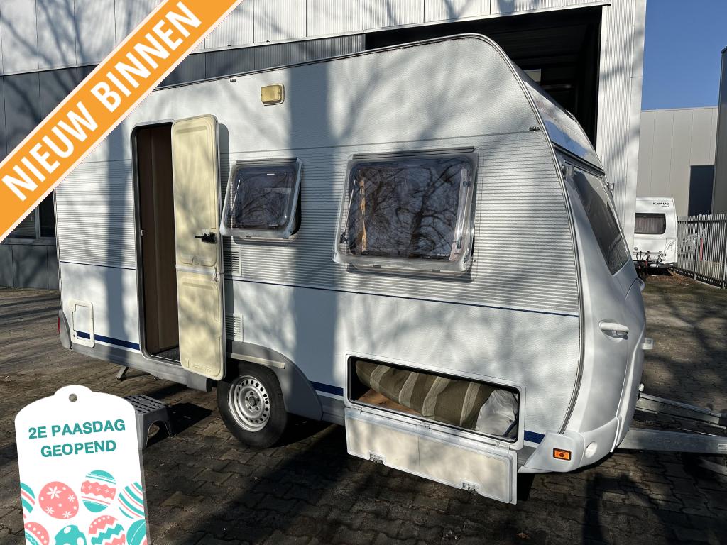 Dethleffs Camper Family 430 T LICHTGEWICHT - VOORTENT - NET!, Standaardzit, Bedrijf, Tot en met 4, Dwarsbed