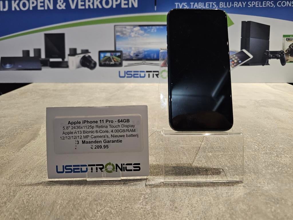 Apple iPhone 11 Pro - 64GB -, Telecommunicatie, Mobiele telefoons | Apple iPhone, 64 GB, iPhone 11, Groen, Ophalen of Verzenden