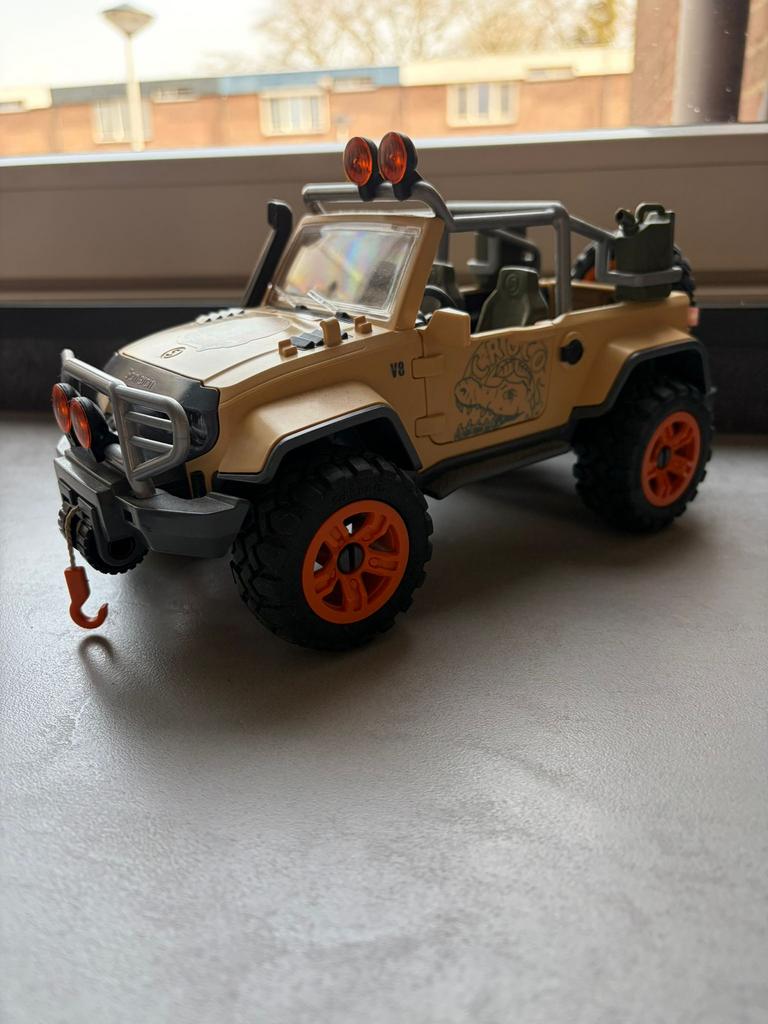 Schleich wild life jeep, Ophalen, Zo goed als nieuw