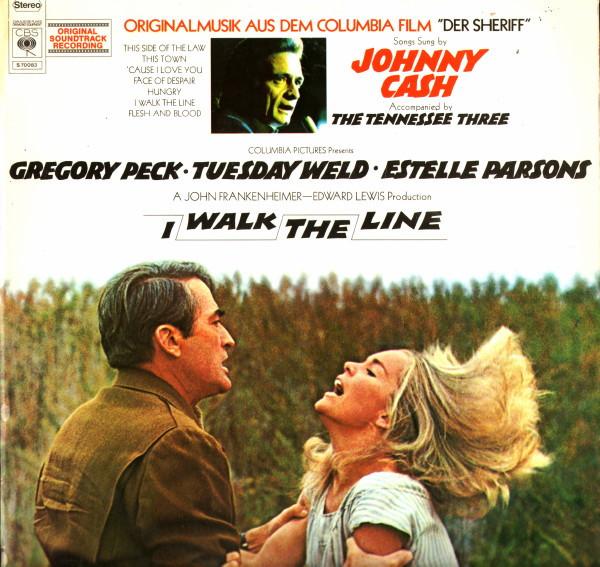 LP Soundtrack "I walk the line" (met oa Johnny Cash), Ophalen, Gebruikt, 12 inch