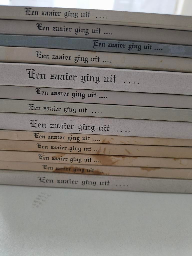 Een zaaier ging uit. Div.predikanten GerGem, Boeken, Ophalen of Verzenden, Zo goed als nieuw, Diversen Ger Gem, Christendom | Protestants