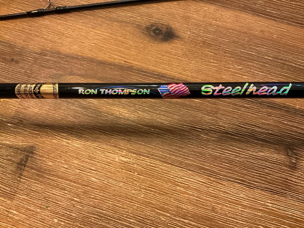 Ron Thompson Steelhead Vliegvishengel 2.70m met reel, Watersport en Boten, Ophalen of Verzenden, Gebruikt, Complete set
