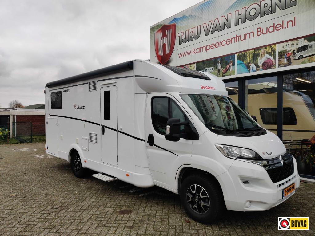 Dethleffs Just 90 7052 EB, Ringverwarming, Fiat, Dethleffs, L-zit