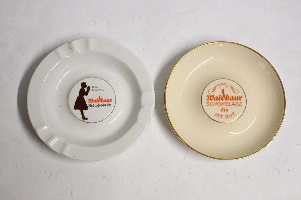 waldbauer chocolade schaaltje en asbak porselein, Verzamelen, Ophalen of Verzenden, Zo goed als nieuw, Gebruiksvoorwerp