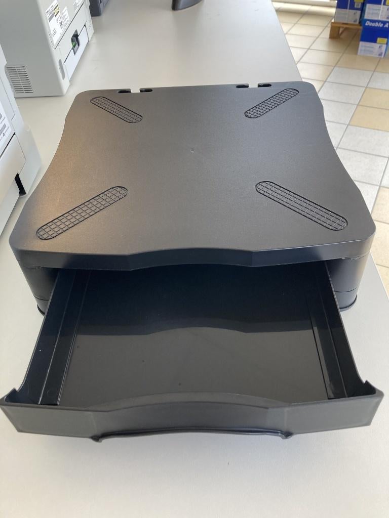 Beeldscherm verhoger met lade, Ophalen of Verzenden, Zo goed als nieuw, 60 Hz of minder, Overige typen