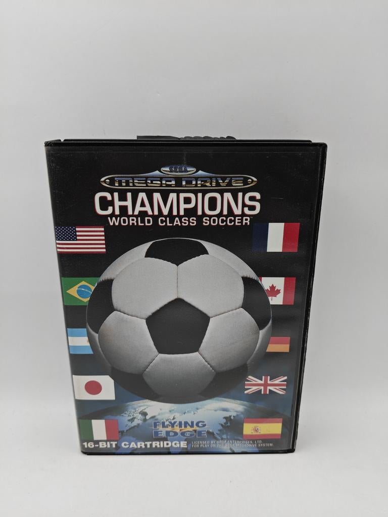 Champions World Class Soccer Sega Mega Drive, ., 1 speler, Ophalen of Verzenden, Zo goed als nieuw