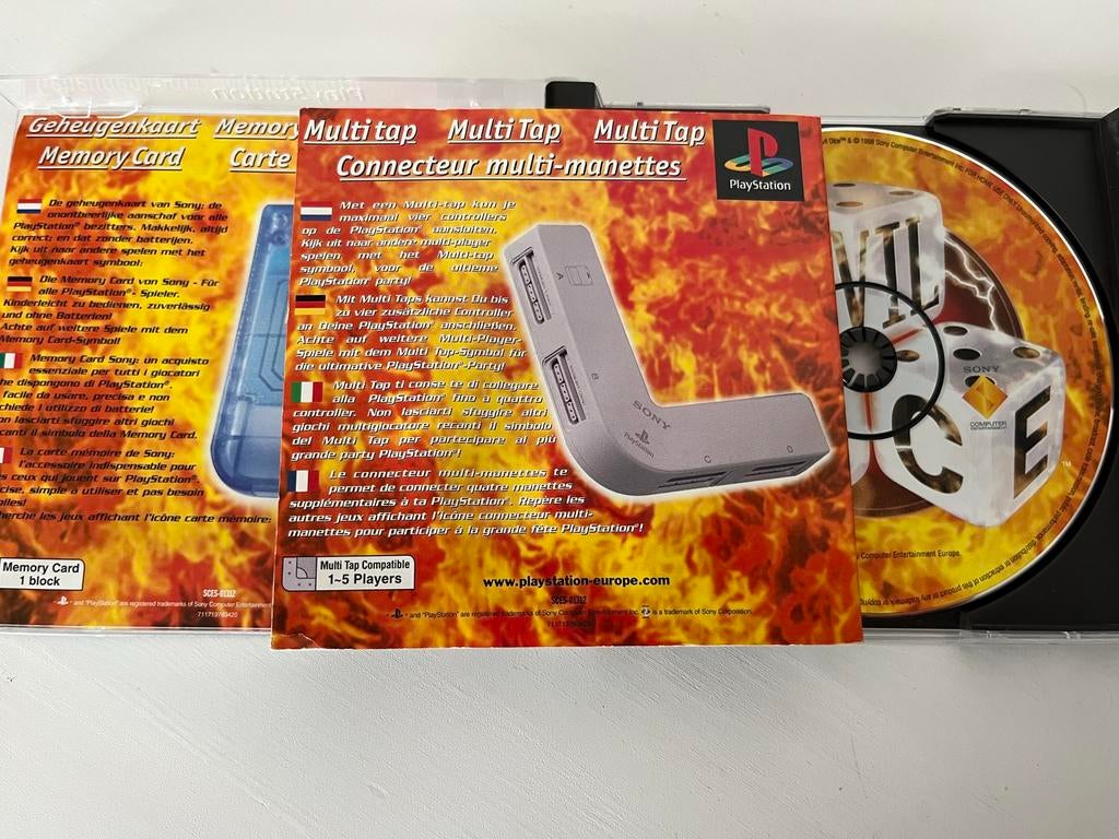 Devil Dice PlayStation 1 game zeer netjes, Puzzel en Educatief, Gebruikt, G, T