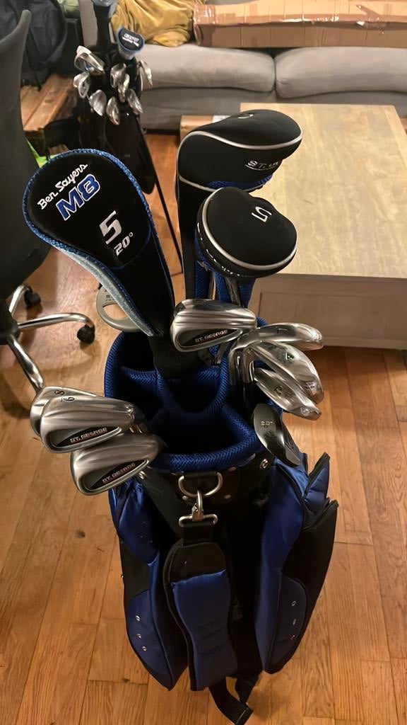St george volledige tas golfset, Verzenden, Zo goed als nieuw, Tas