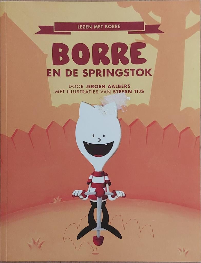 Borre en de Springstok - Jeroen Aalbers, Boeken, Ophalen of Verzenden, Zo goed als nieuw, Jeroen Aalbers, Fictie algemeen