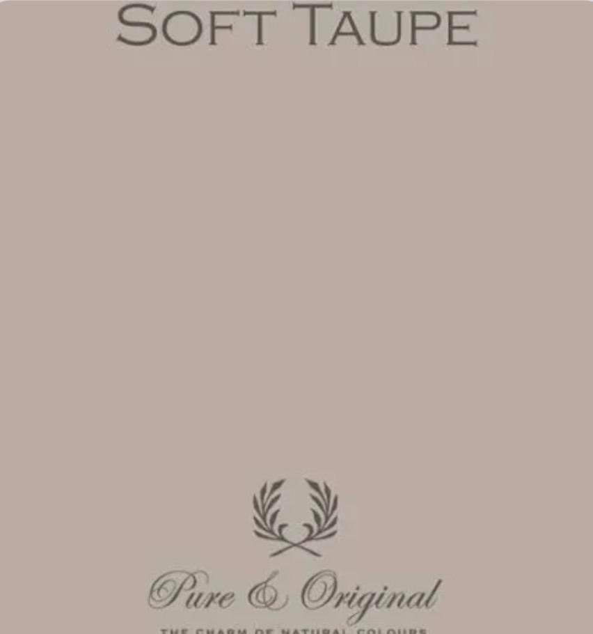 Soft Taupe/Pure & Original muur en houtverf, Doe-het-zelf en Verbouw, Verf, Beits en Lak, Ophalen of Verzenden, Nieuw, Verf