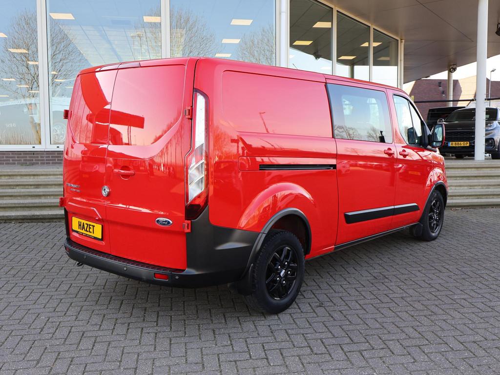 Ford Transit Custom 320 2.0 TDCI 130 PK TRAIL DUBBEL CABINE, Voorwielaandrijving, Euro 6, 4 cilinders, Bedrijf