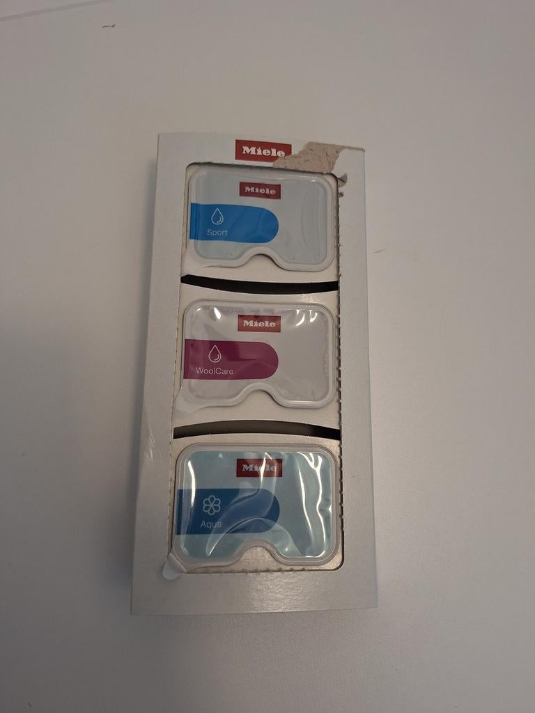 Miele Caps: Aqua, WoolCare & Sport voor Wasmachine, Ophalen of Verzenden, Nieuw