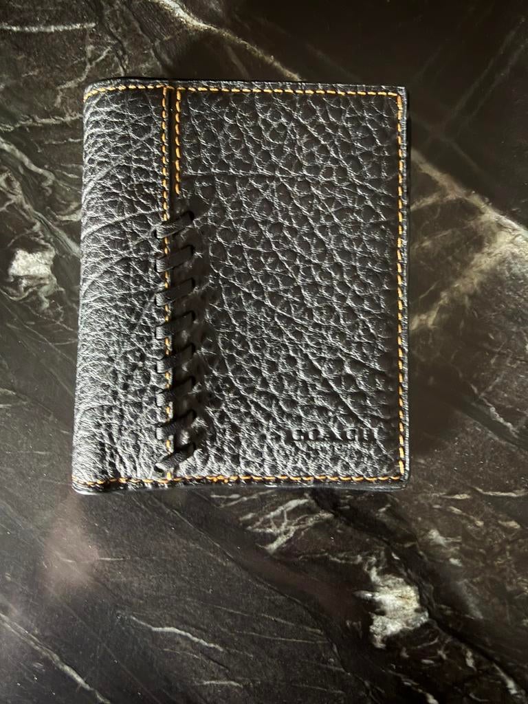 Coach portemonnee nieuw, Zwart, Nieuw, Leer, Ophalen