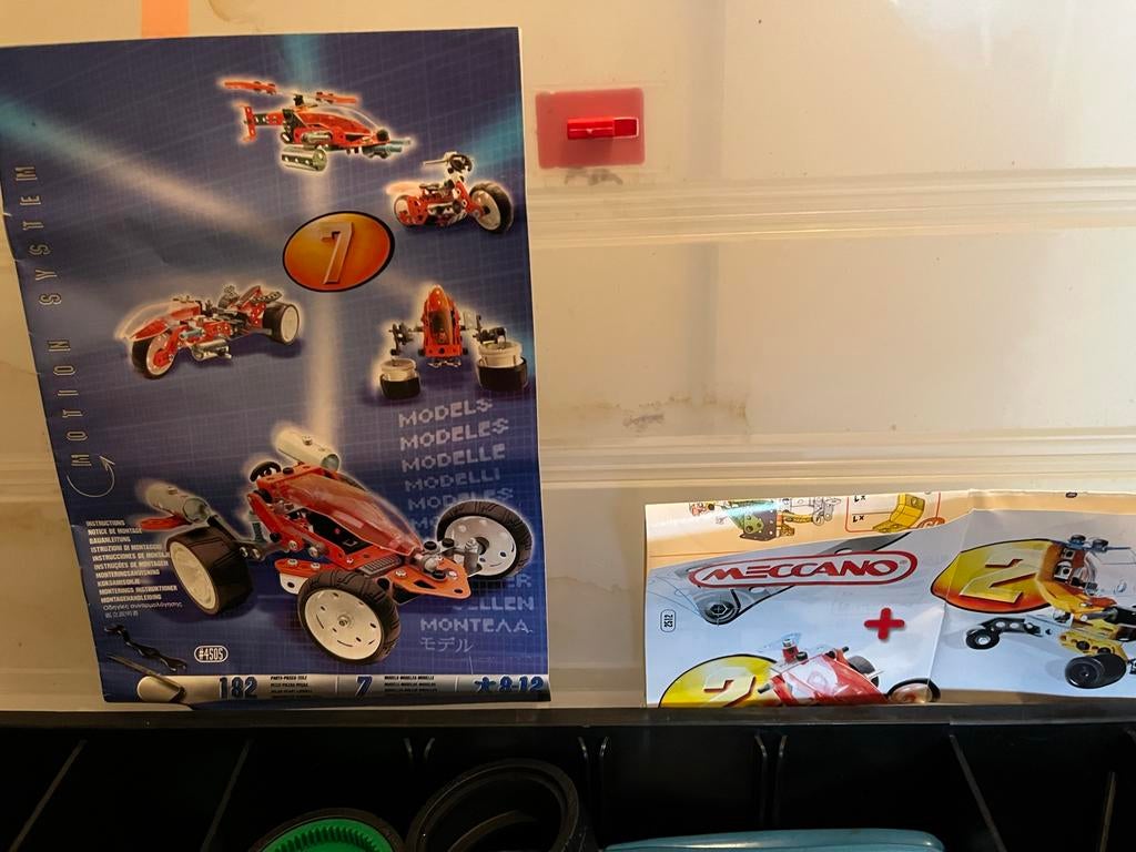 Meccano Motion System bouwset, Ophalen, Gebruikt, Bouwen