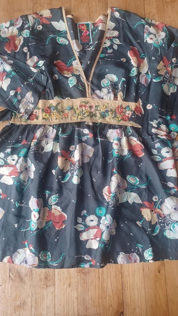 Johnny Was Tuniek met Geborduurde Taille - Maat 38, Maat 38/40 (M), Overige kleuren, Ophalen of Verzenden, Johnny Was