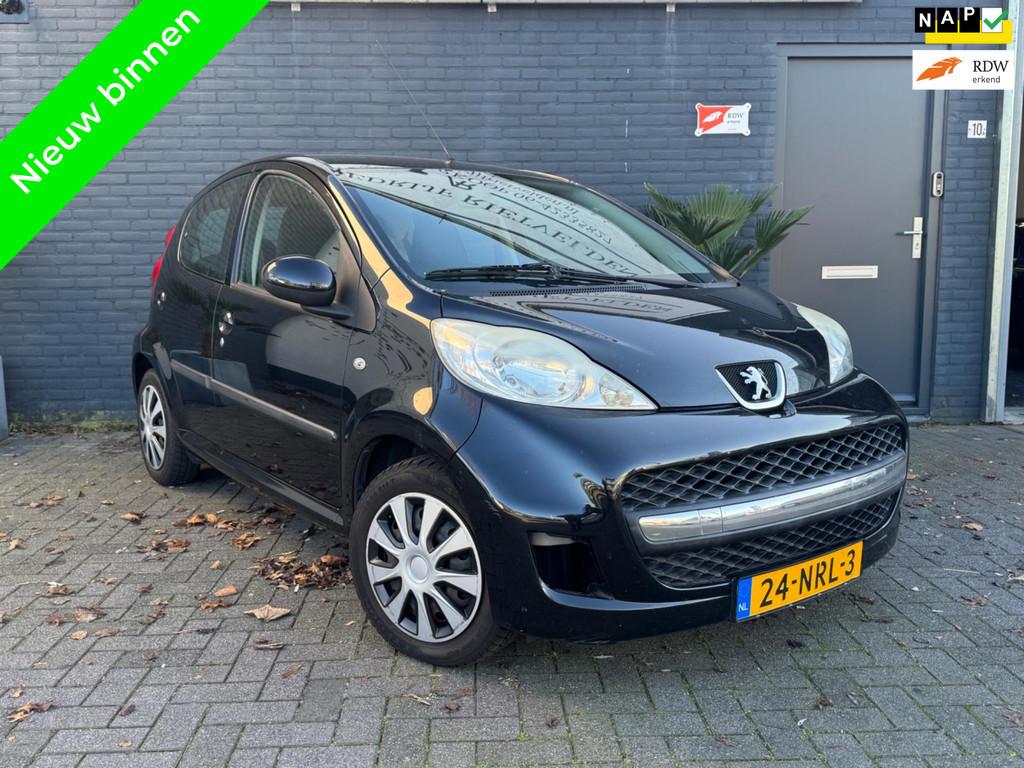 Peugeot 107 1.0-12V XS Airco 5drs NAP! Inruil mogelijk!, Voorwielaandrijving, Stof, Gebruikt, 4 stoelen