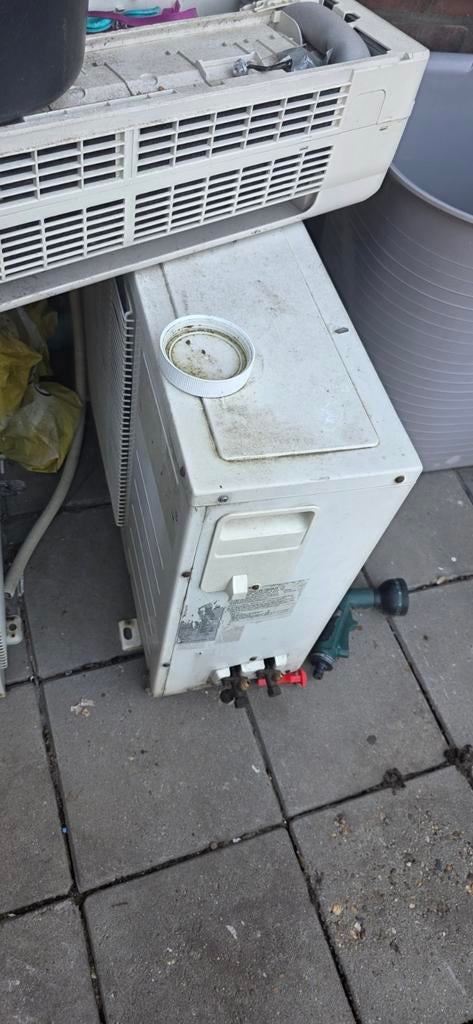 Airco unit buiten warm en koud, Witgoed en Apparatuur, Airco's, Wandairco, Minder dan 60 m³, 3 snelheden of meer, Verwarmen, Ophalen of Verzenden