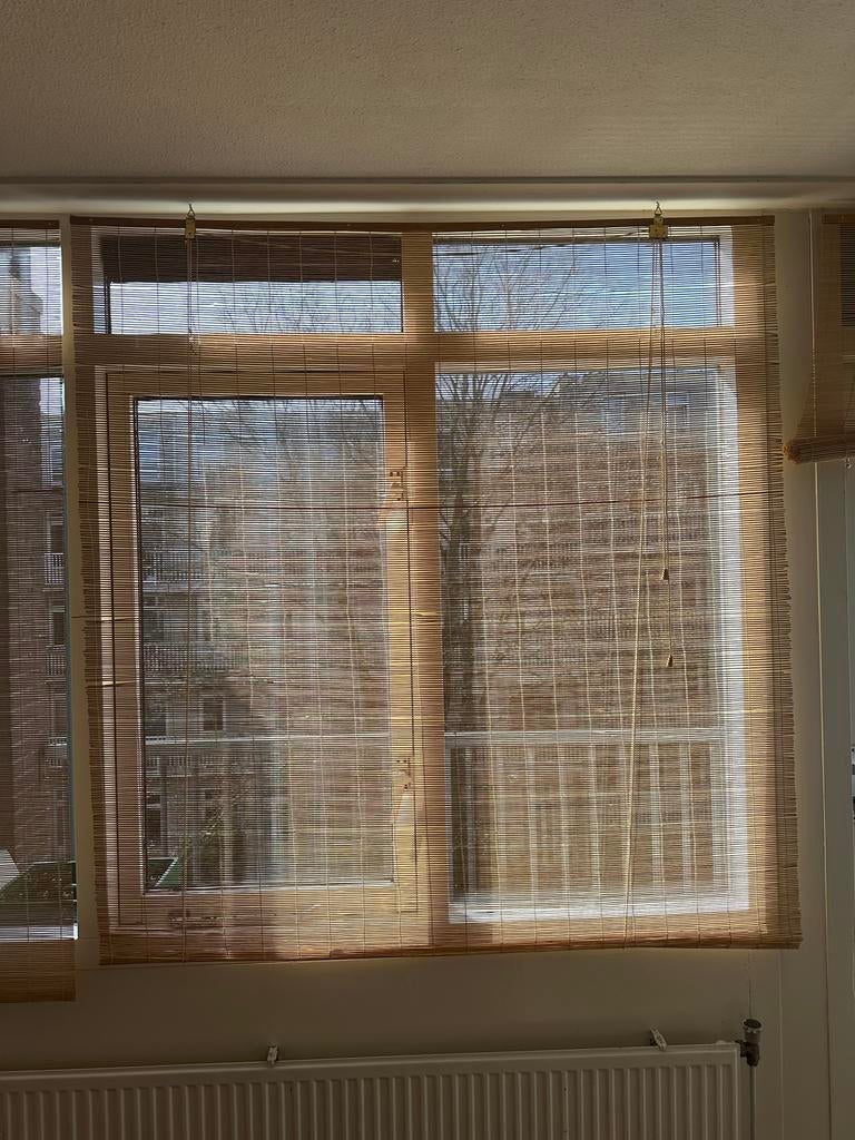 Rolgordijnen van Xenos, Huis en Inrichting, Ophalen, Gebruikt, 100 tot 150 cm, Bruin