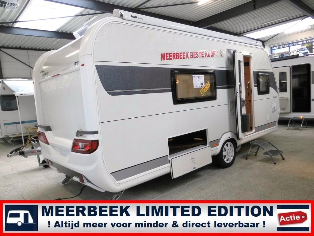 Hobby De Luxe 495 WFB 4264,=KORTING MOVER+THULE, Standaardzit, Hobby, Overige typen, Schokbreker