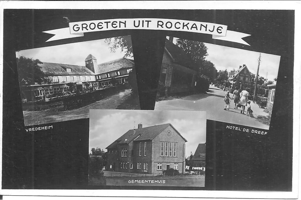 Groeten uit Rockanje., Ophalen of Verzenden, 1940 tot 1960, Gelopen, Zuid-Holland