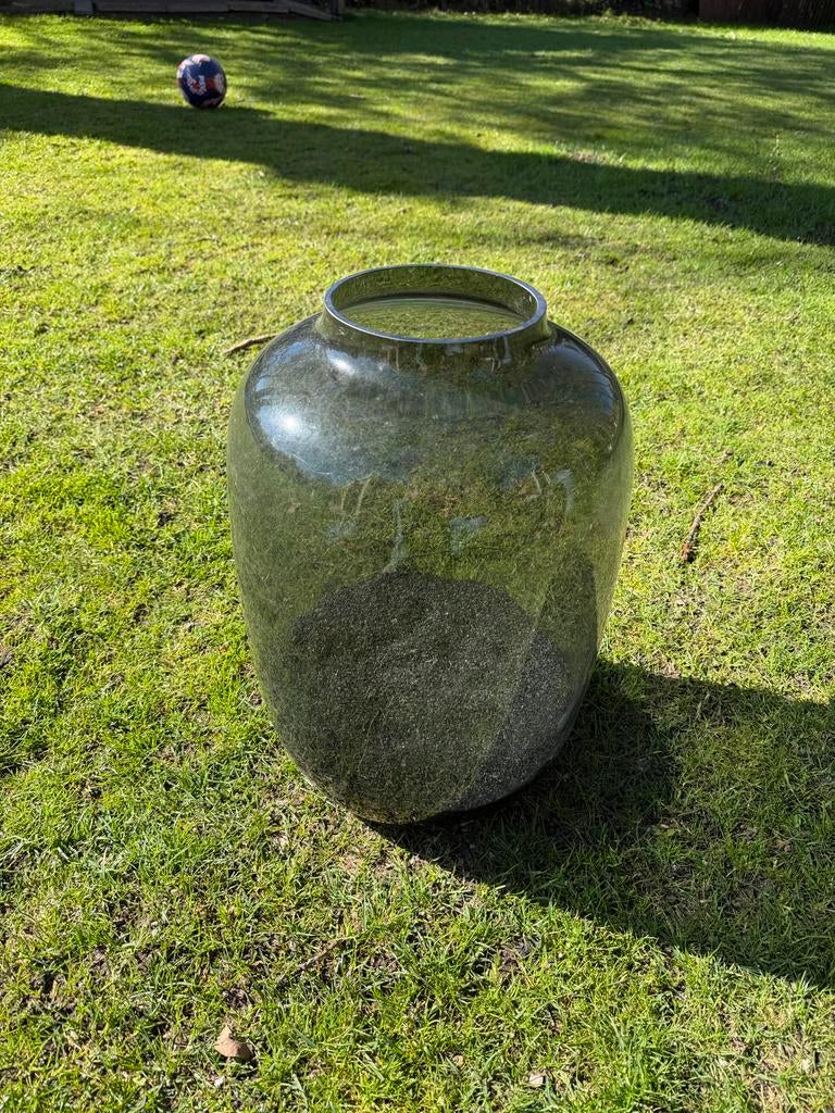 Grote kara XL zwarte glazen hotel chique vaas, Ophalen, Zwart, Minder dan 50 cm, Glas