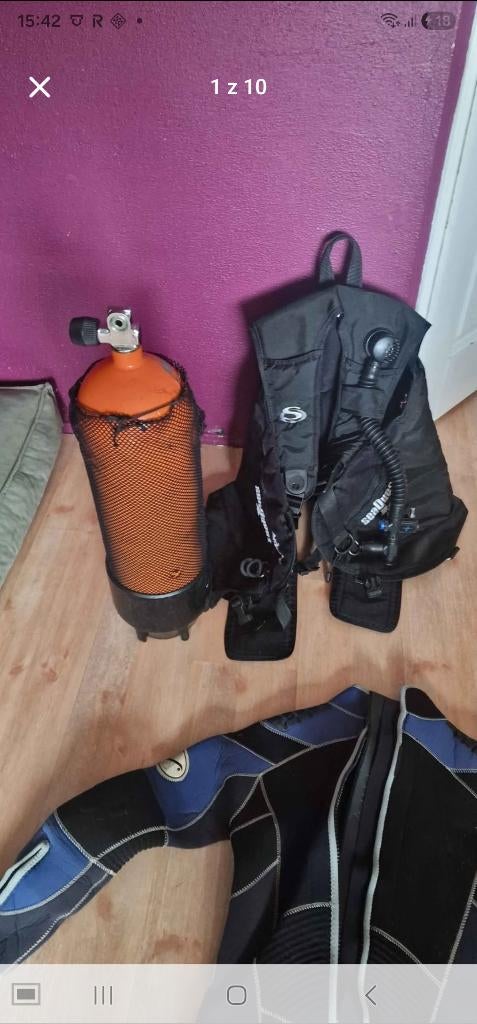 duikuitrusting, Ophalen of Verzenden, Gebruikt, Duikpak