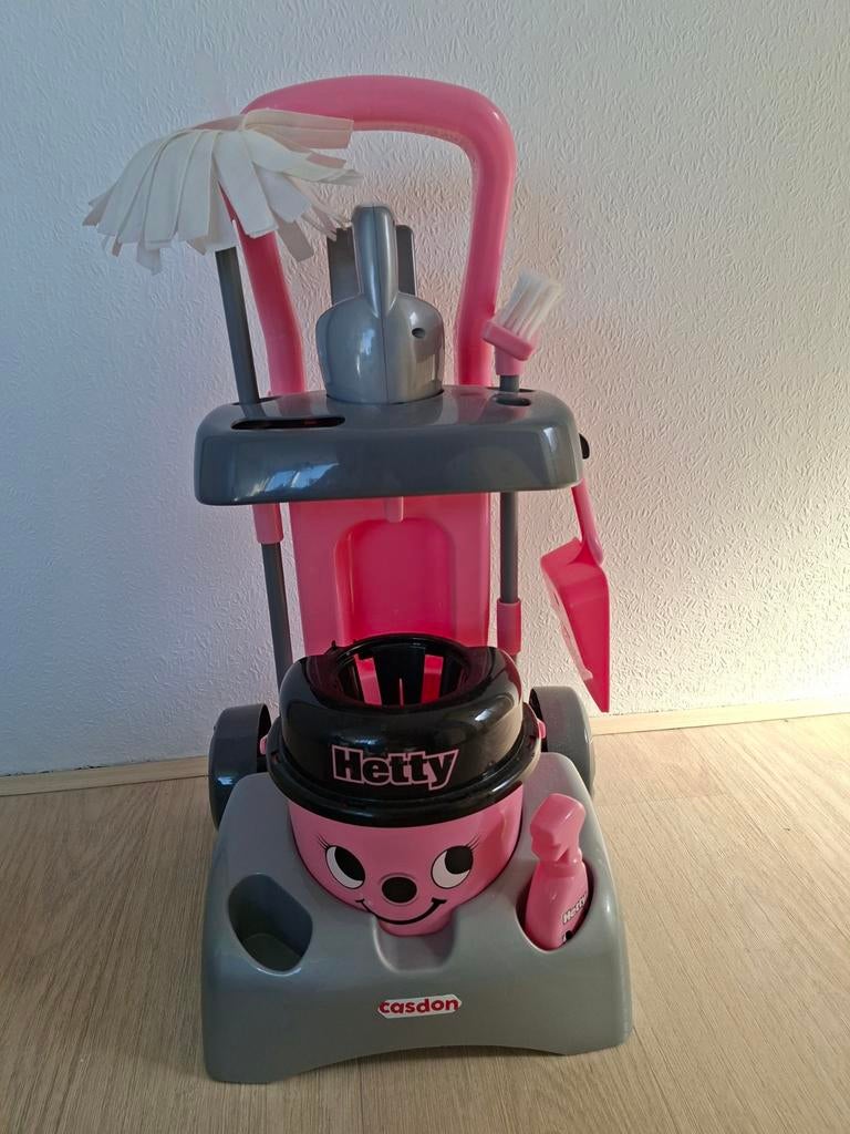 Hetty schoonmaakset - Zo goed als nieuw, Kinderen en Baby's, Speelgoed | Overig, Ophalen of Verzenden, Zo goed als nieuw, Jongen of Meisje