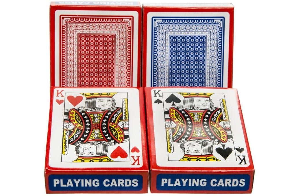 PARTIJ SPEELKAARTEN PLASTIC COATED, ., Nieuw, Ophalen of Verzenden, .