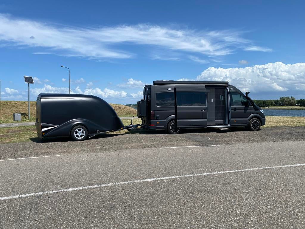 Te koop VW Crafter 4 Motion  bouwjaar 2021., Caravans en Kamperen, Campers, Particulier, tot en met 2, Buscamper of Camperbus