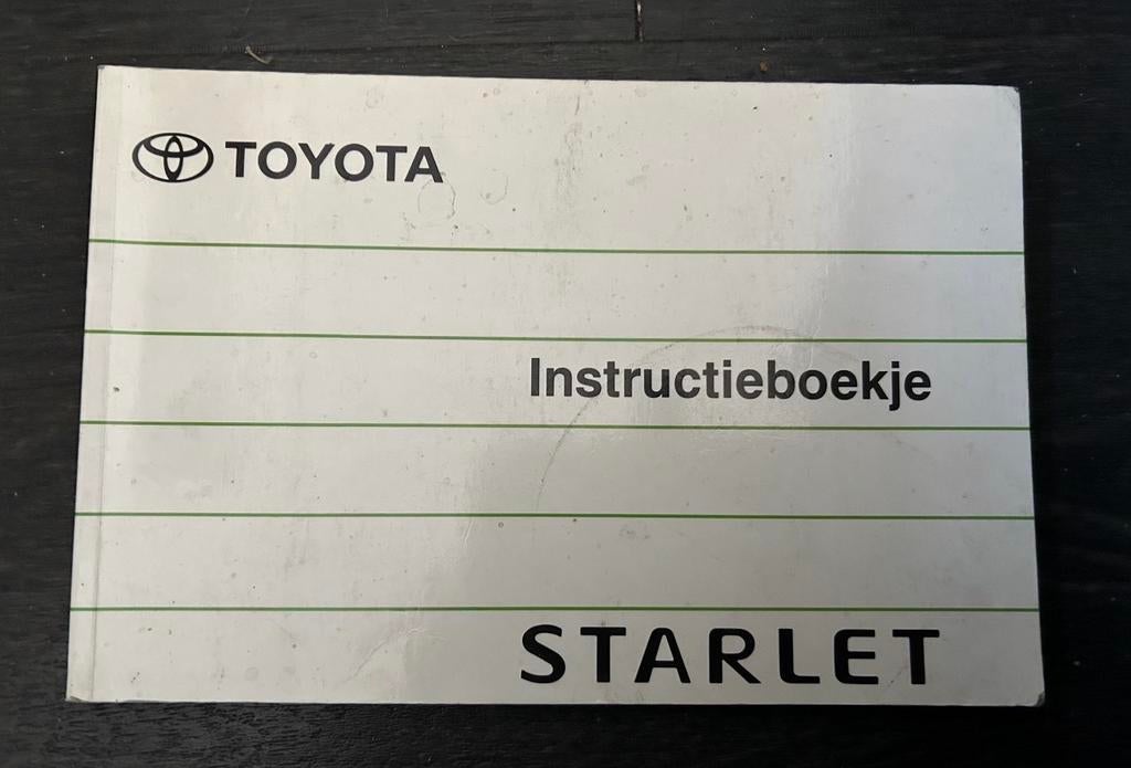 Toyota Starlet Instructieboekje, Auto diversen, Handleidingen en Instructieboekjes, Ophalen of Verzenden